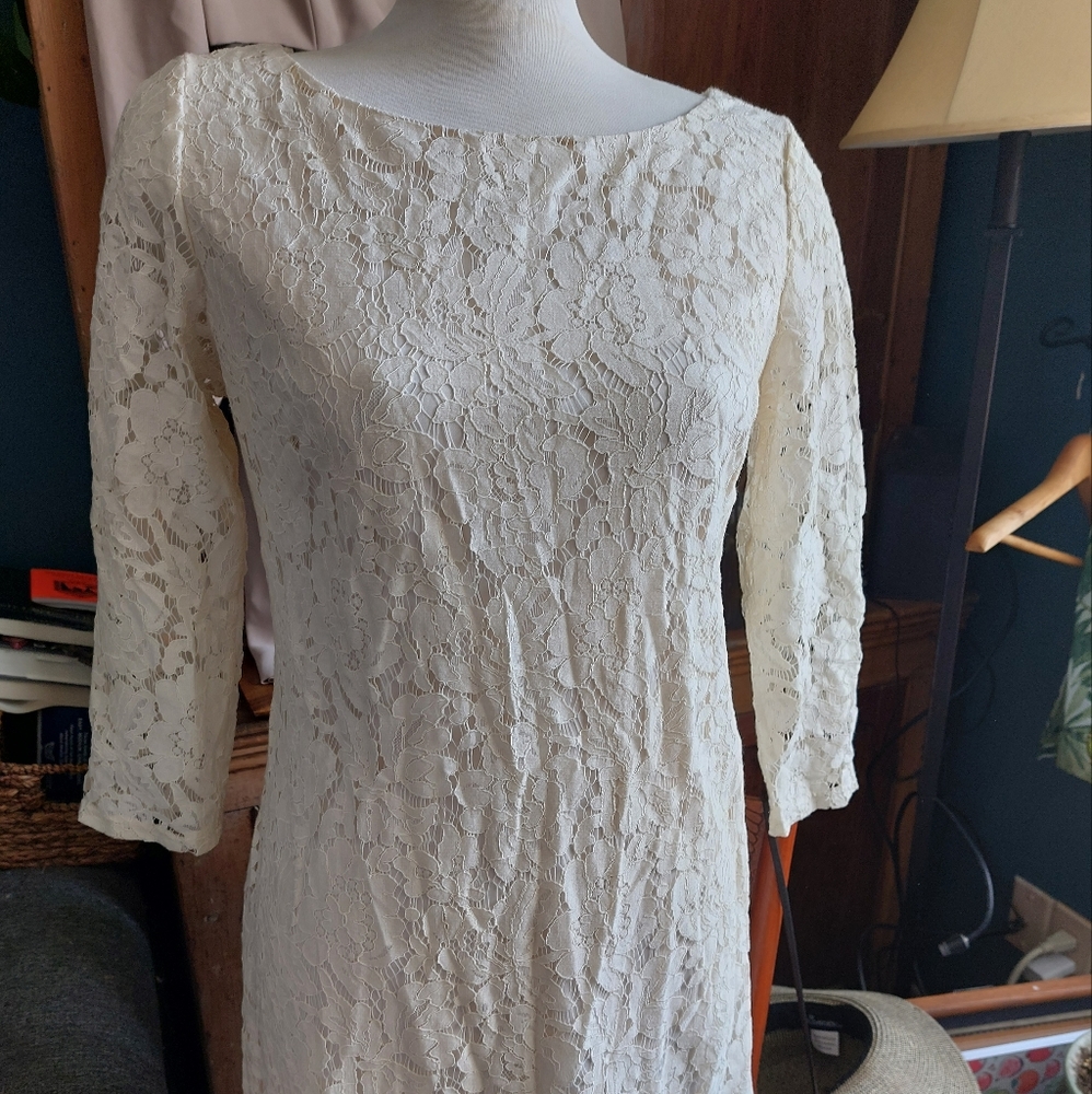 Vince camuto lace dress Sz 12